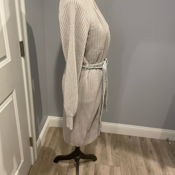 NWT Womens’s Express Midi Cardigan with Sequin Belt - Picture 6 of 14